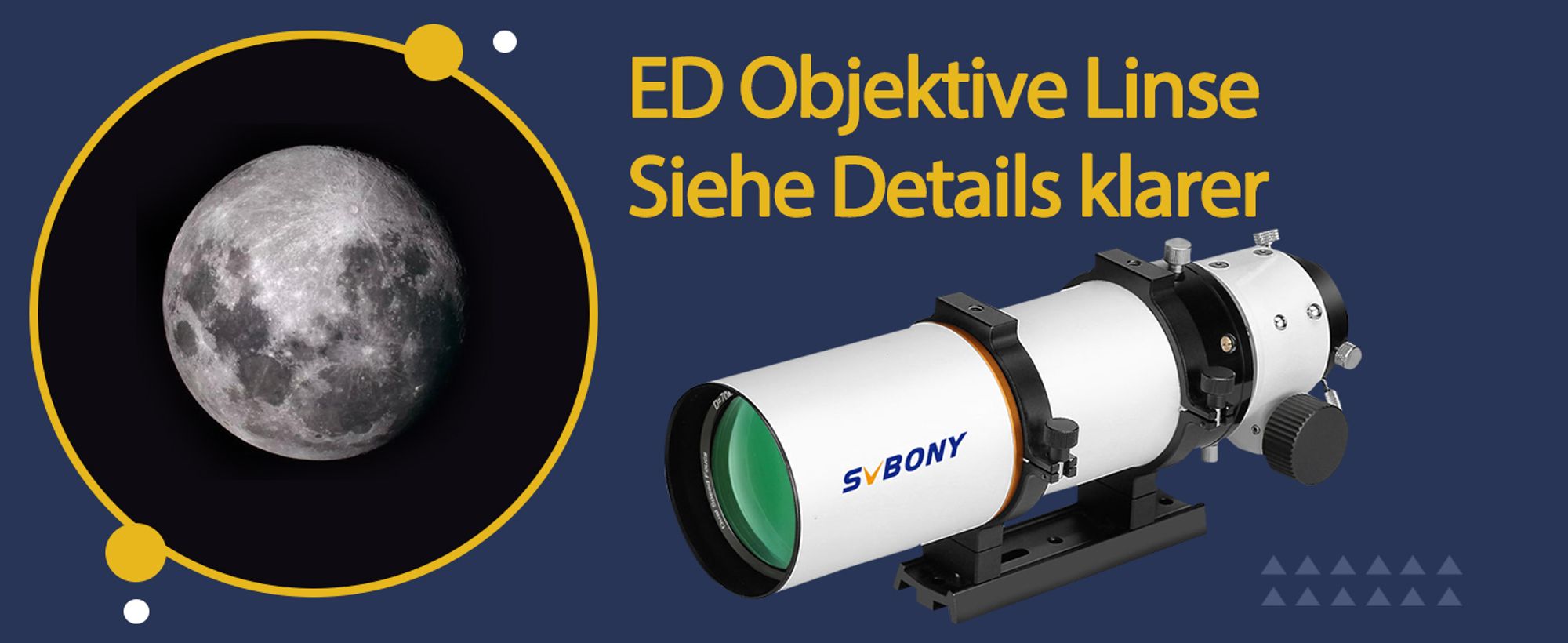 SVBONY SV503 Monokular-Teleskop, 70ED F6, hochauflösender Refraktor-Optikrohr, präziser Mikrofokusierer, geeignet für Astrofotografie