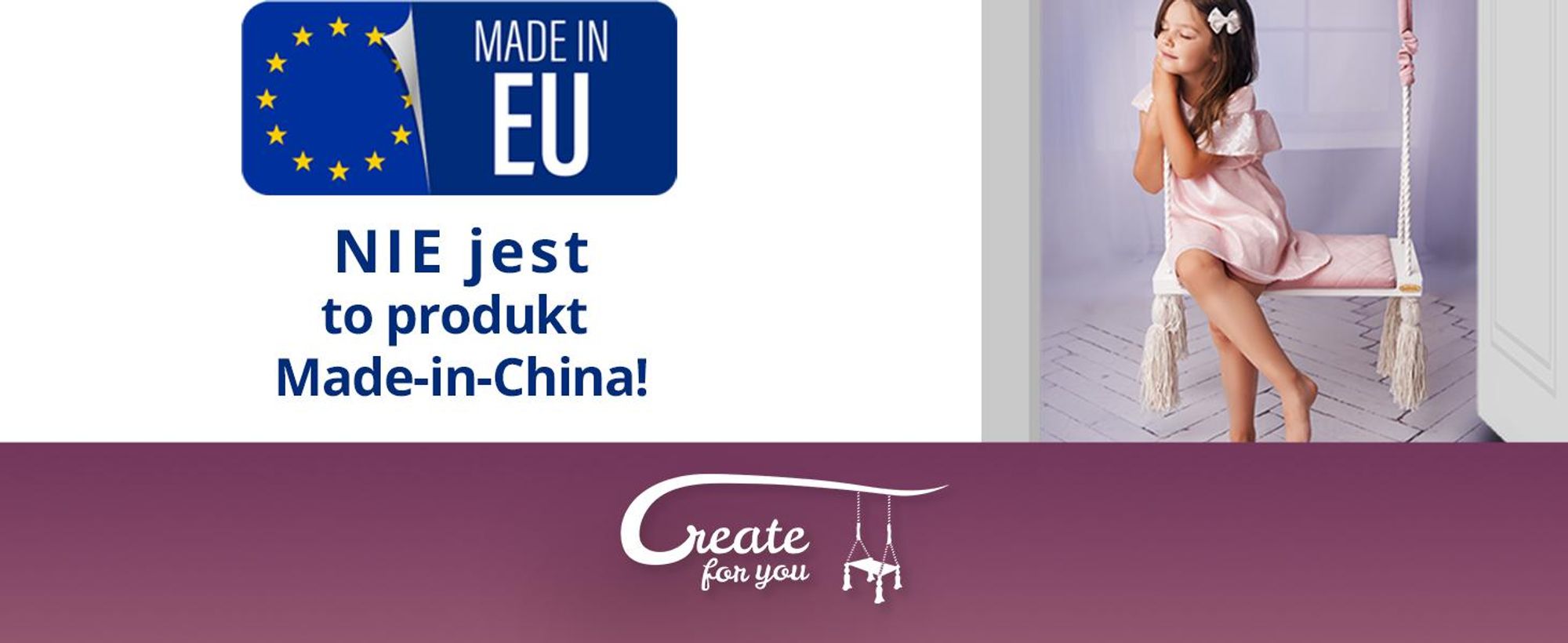 Create for you® - Drążek do Podciągania z Hakiem do Huśtawki Dziecięcej - Sprzęt Fitness do Domu - Montaż bez Wiercenia, do Futryny, z Hakami - 70cm