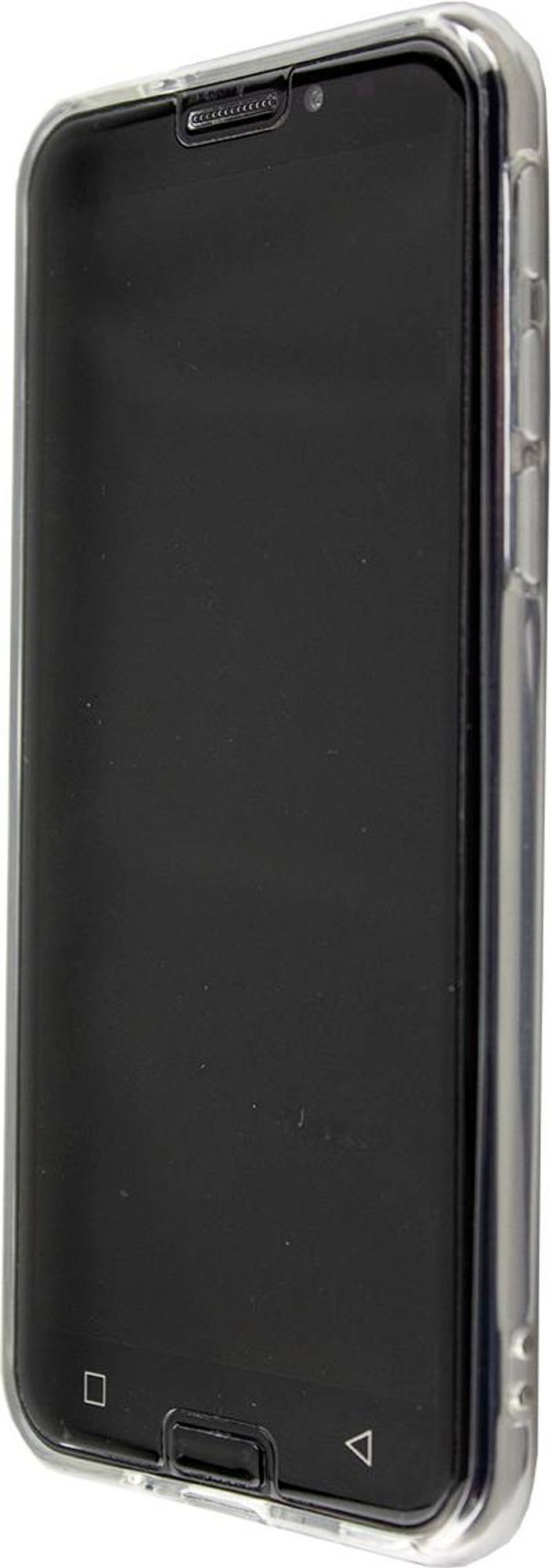 caseroxx Schutz-Hülle TPU-Hülle kompatibel mit Emporia Smart 3, Gummi Handy Tasche weiß-transparent Bild 2