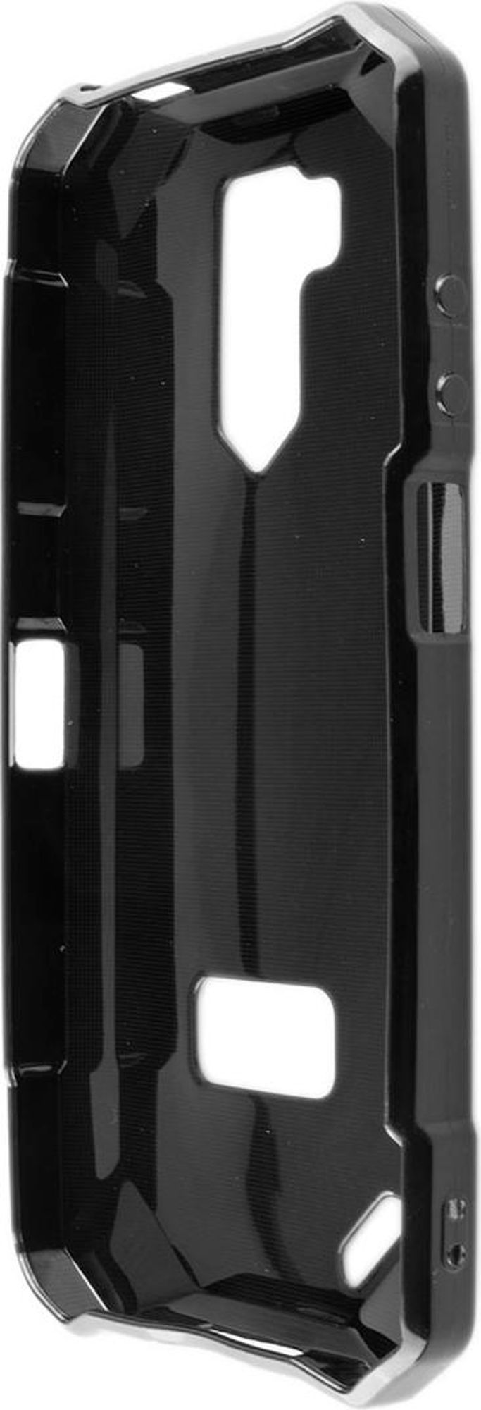 caseroxx Schutz-Hülle TPU-Hülle kompatibel mit Ulefone Armor X9, Gummi Handy Tasche schwarz Bild 2