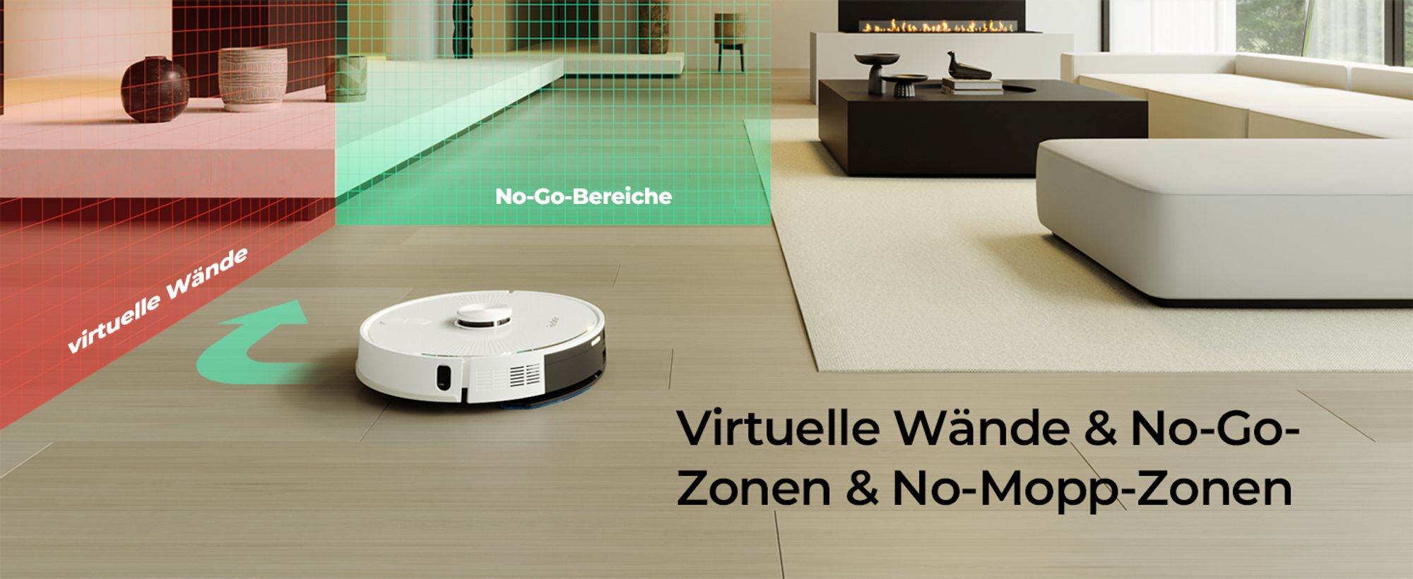 Virtuelle Wände
