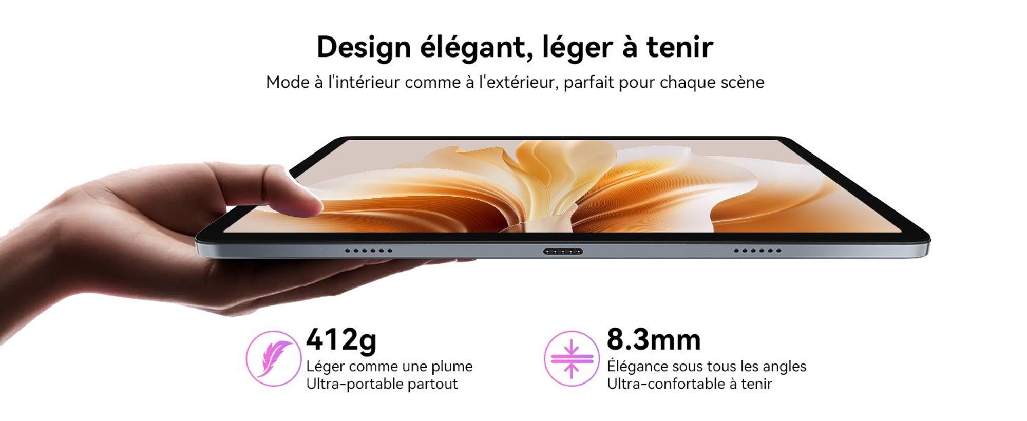 TABWEE T20 Android 16, écran 10,1 pouces, 24+256 Go avec accessoires, tablette PC, Face ID, Widevine L1, Wi-Fi 5G, Gemini AI, 8+5 MP, GPS