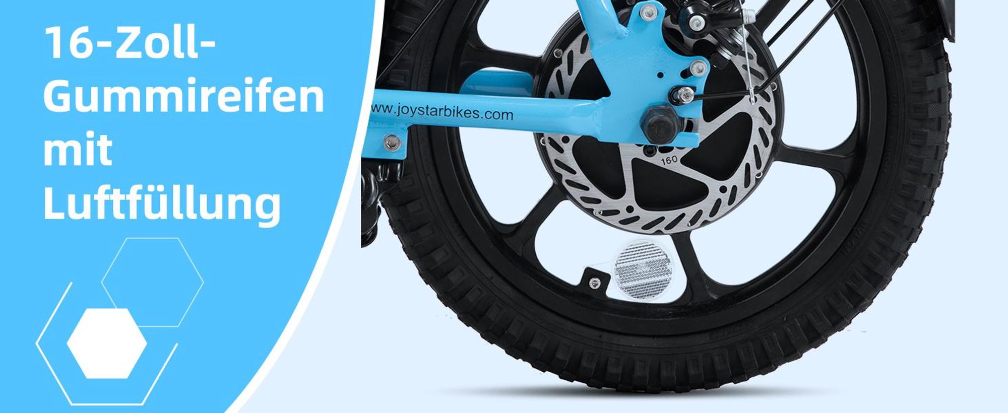 Kinder-Elektromotorrad 16 Zoll 250 Watt Elektro-Kinderroller Kinder-E-Scooter Elektro Kindermotorrad Elektro-Laufrad für Kinder 6–10 Jahre in 6 Farben