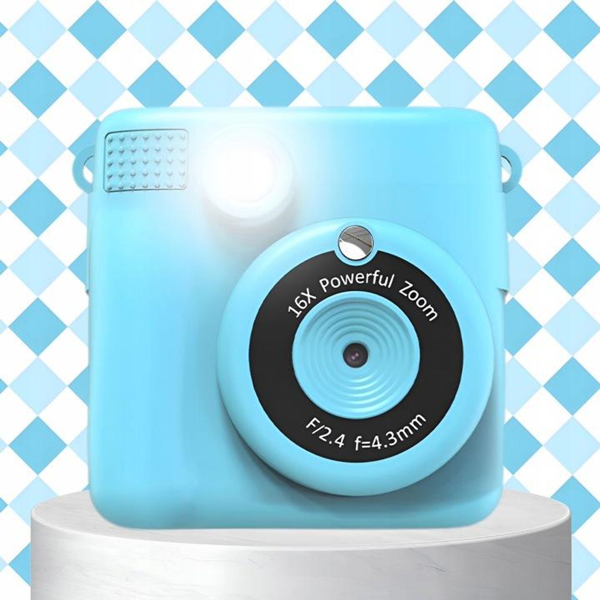 Digitale Sofortkamera Für Kinder Mit Drucker - 32Gb Karte - 14 Filme