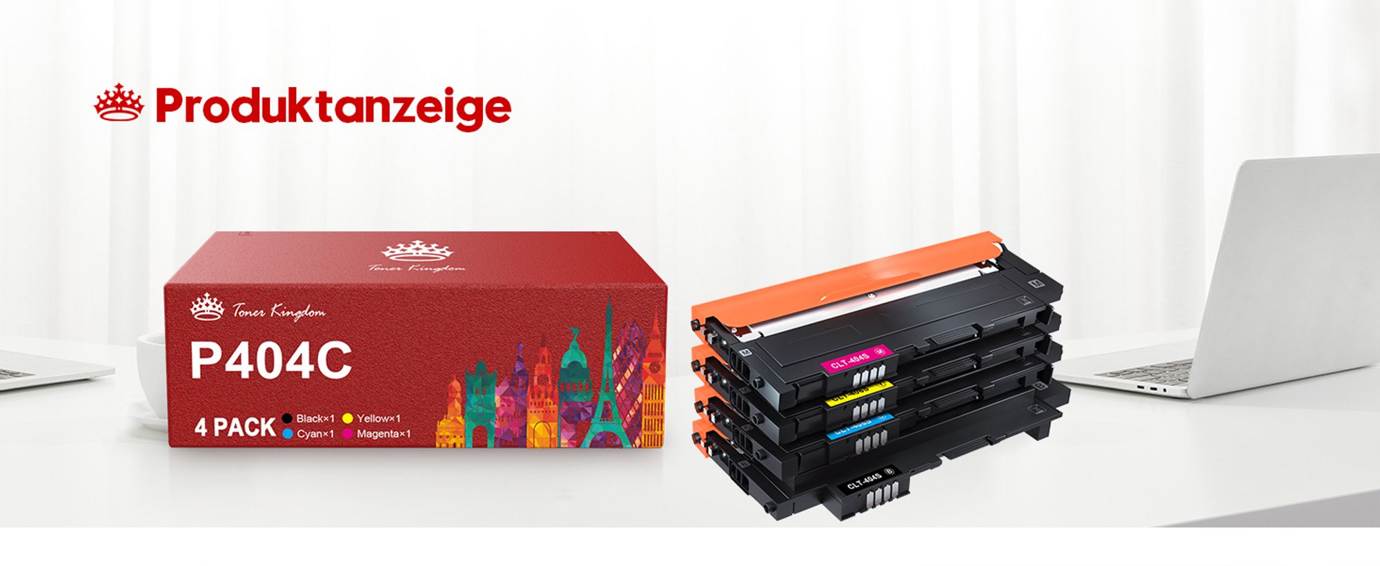 CLT-K404S Tonerkartusche Black/Schwarz CLT 404 CLT K404 kompatibel für Samsung Xpress C430 W C430Series C 430 C430W C 480 C480 FN C 480 FN C480 FW C480FW C480 Series C 480 W C480 W C480W