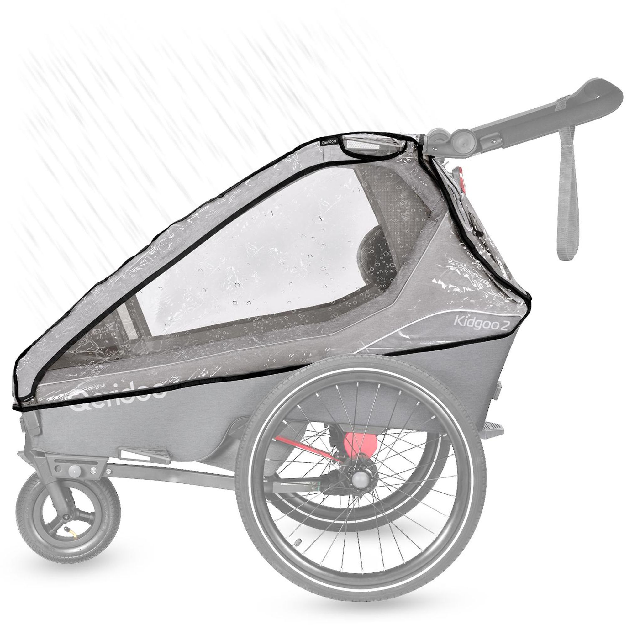 Qeridoo Regenschutz Kidgoo 2 / Kidgoo 2 Sport