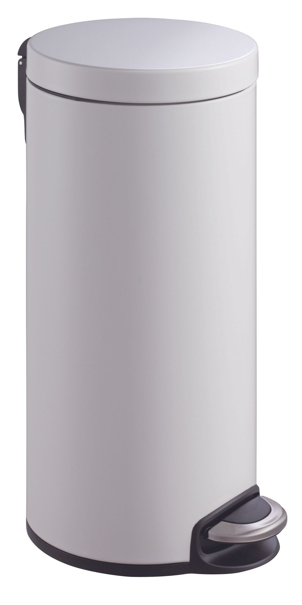 EKO - Serene Treteimer 30 Liter - Stainless steel Plastic - Weiß