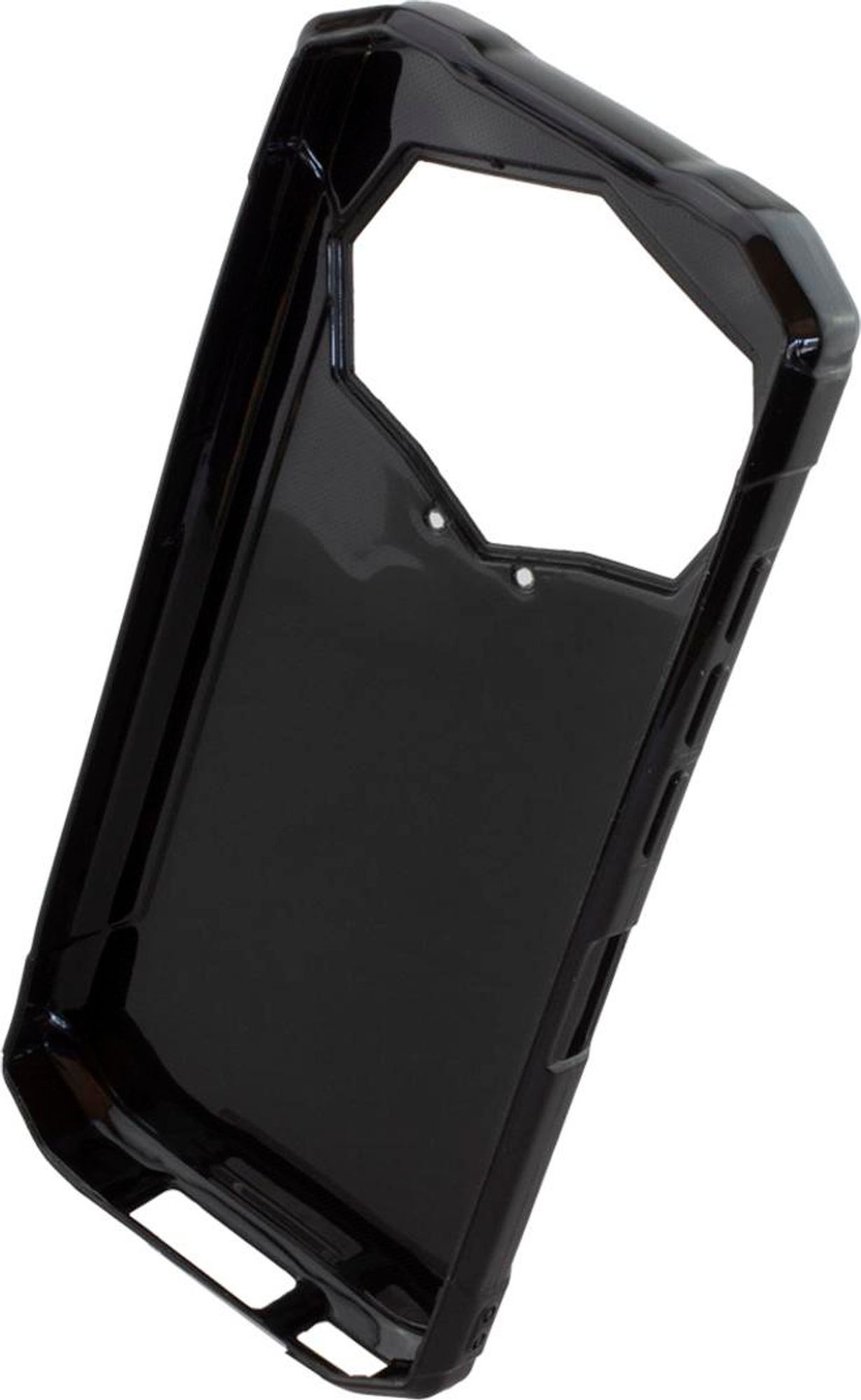 caseroxx Schutz-Hülle TPU-Hülle kompatibel mit Doogee S98 Pro, Gummi Handy Tasche schwarz  Bild 3