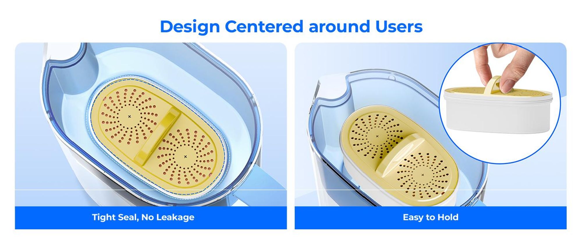 Waterdrop Wasserfilterkartuschen, WD-PF01A-P Upgrade NSF 53 & 42 & 372 e Ersatzfilter für Waterdrop Krüge und Spender