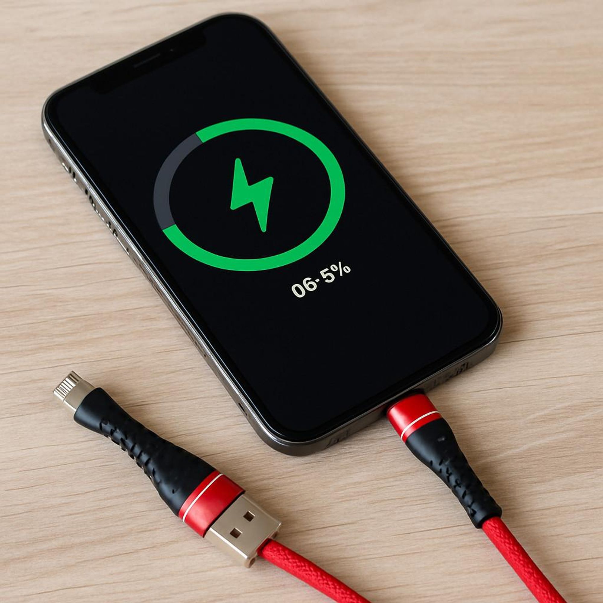 USB-A Ladekabel für Apple Geräte geeignet iPhone iPad iPod 2m robust Datenkabel