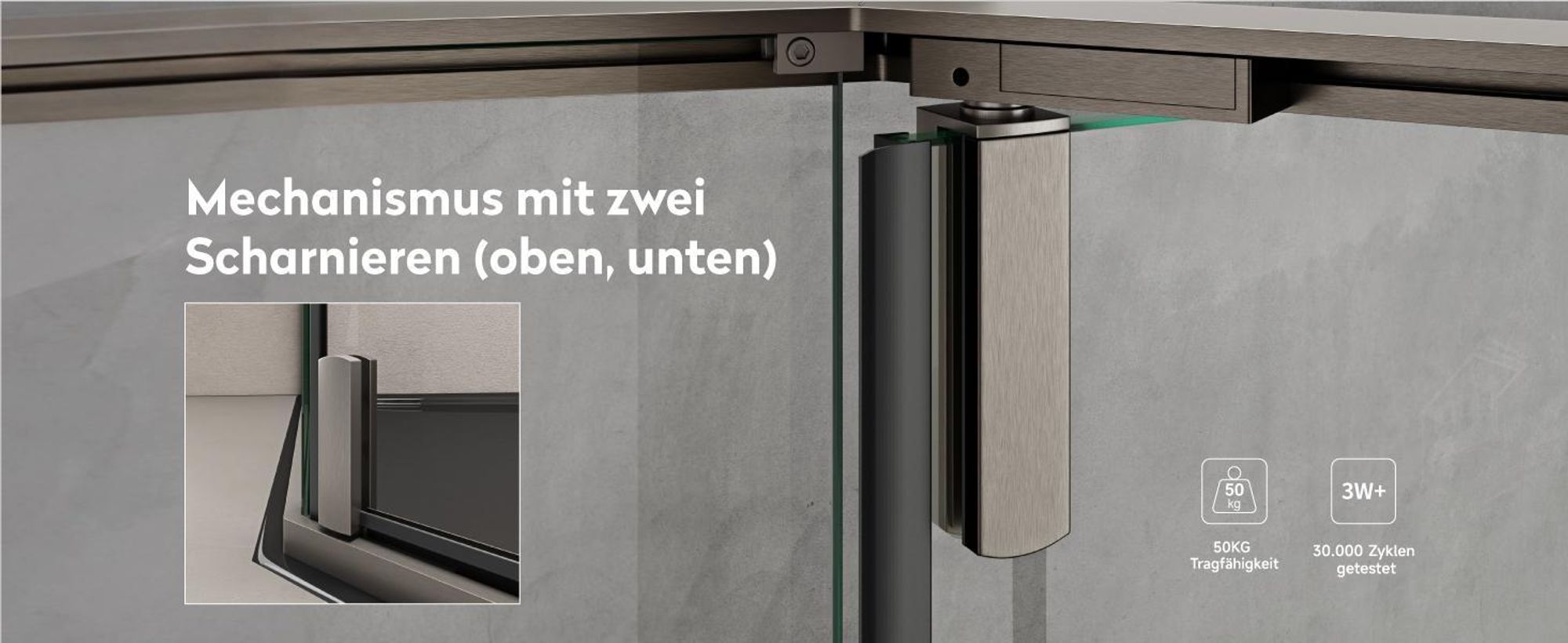 doporro Fünfeckdusche Duschkabine 100x100cm Duschabtrennung 8mm ESG-Sicherheitsglas Klarglas inkl. Nano-Beschichtung Ravenna68K-plus