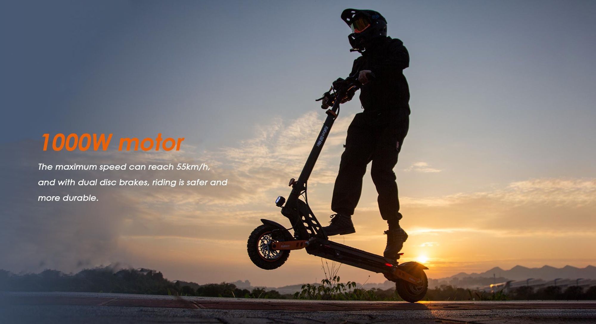 G2 MAX - Trottinette Électrique Pliable - Batterie 48V 20Ah - Autonomie 80KM - Roues 10'' - Freins à disque avant et arrière - Écran LED multifonction