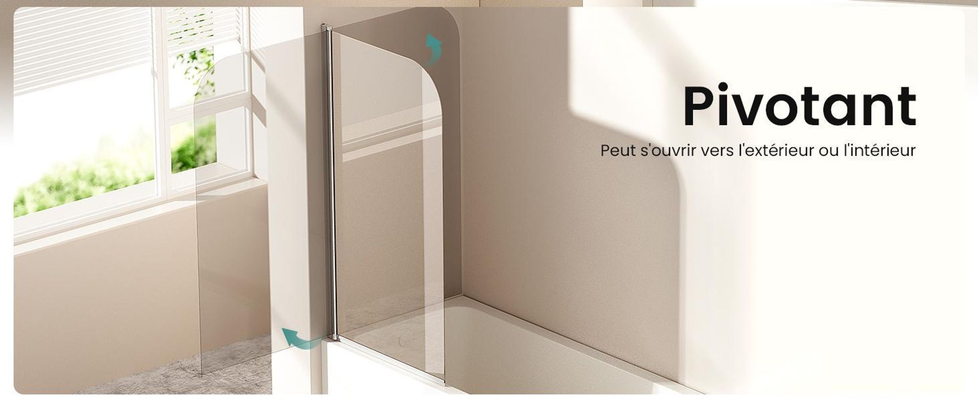 EMKE 80x140cm Paroi de douche pour baignoire Paroi de douche pliante Cabine de douche Rehausse de baignoire NANO facile à nettoyer Revêtement