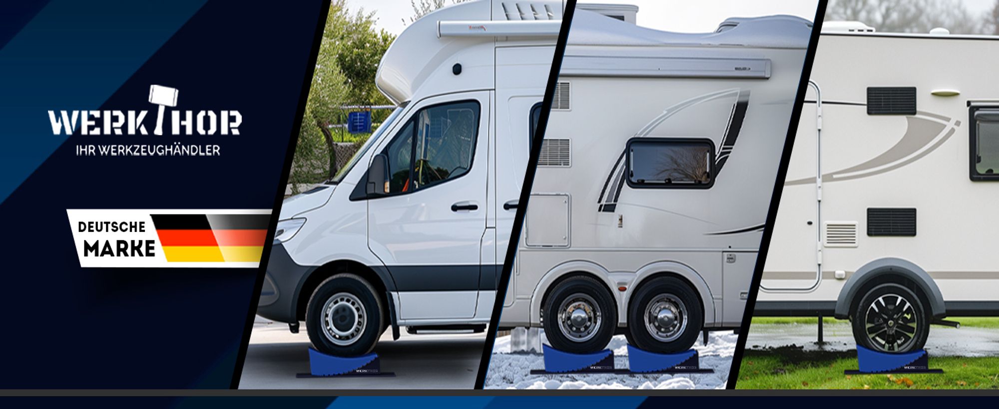 Werkthor WT-06, Service-Rampe, 13500 kg, 15 cm, Schwarz, Blau, 150 mm, 110 mm