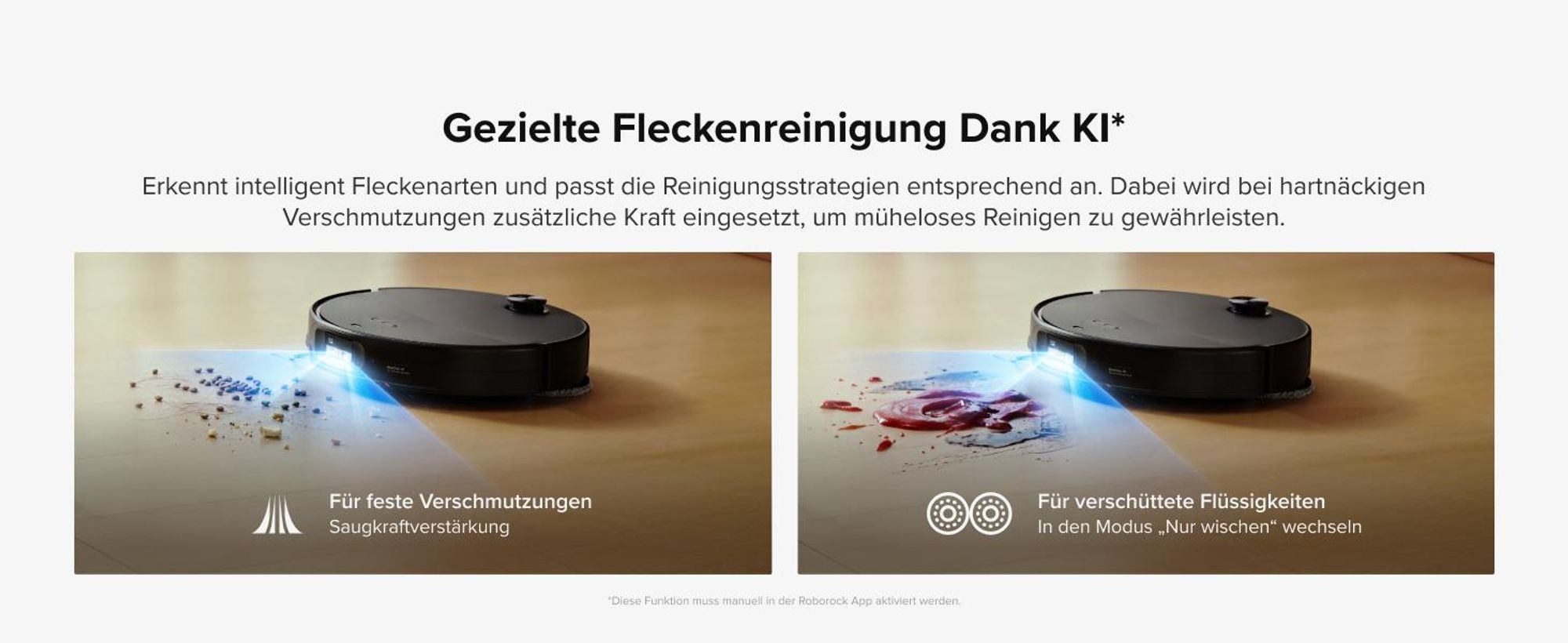 Roborock Saros 20 Neo Set Saugroboter mit Wischfunktion, 36.000 Pa Saugkraft Dual Zero-Tangle-System, FlexiArm Technologie 100°C Heißwasser-Moppwäsche
