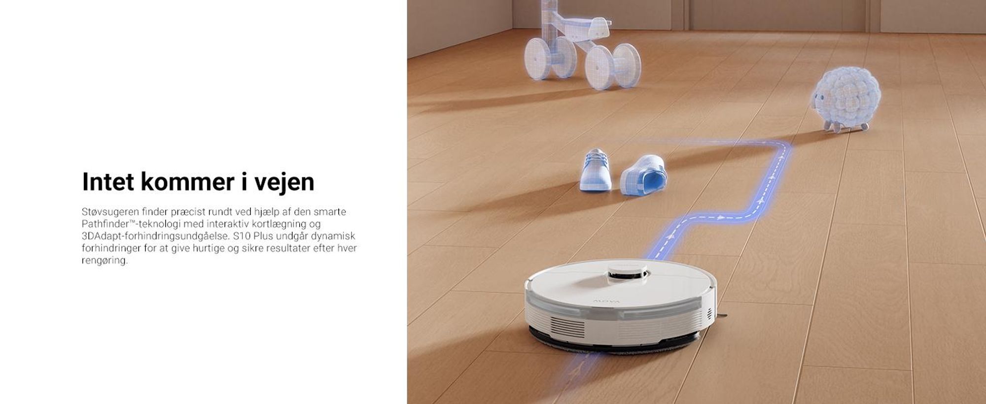 MOVA S10 Plus Roboter Staubsauger & Wischmopp, 7000 Pa, VibroTurbo-Wischen, Auto-Leer bis 90 Tage, 7 mm Hindernisüberwindung