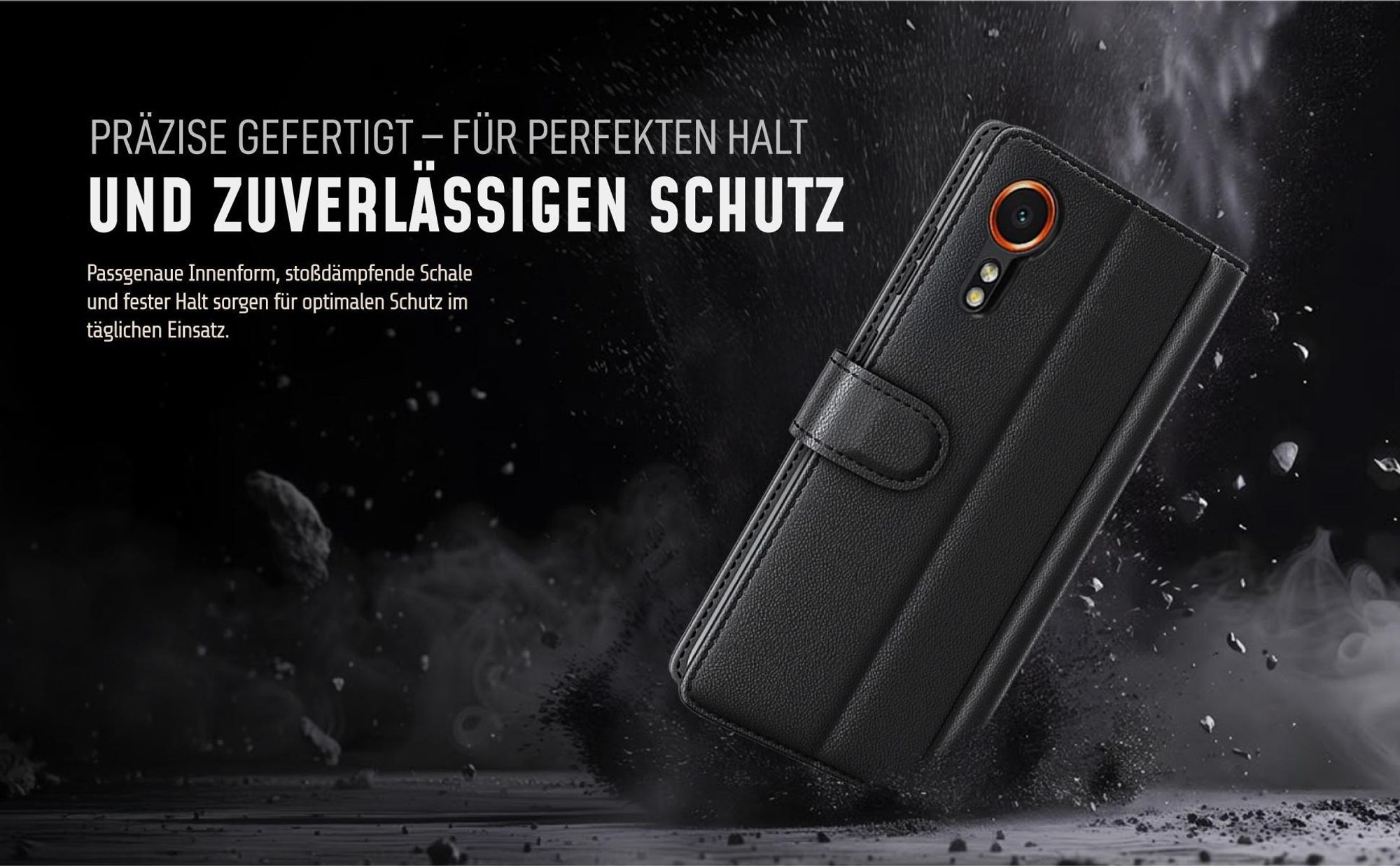 Handycase für Samsung Galaxy Xcover7 mit 360 Grad Schutz