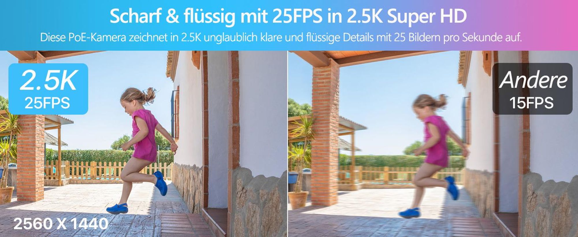 ZOSI 2,5K PoE Überwachungskamera Aussen Set, 8CH 5MP NVR mit 2TB HDD, 4X 4MP PoE Dome Kamera Überwachung Set mit Audio, Personenerkennung, 100ft Nacht