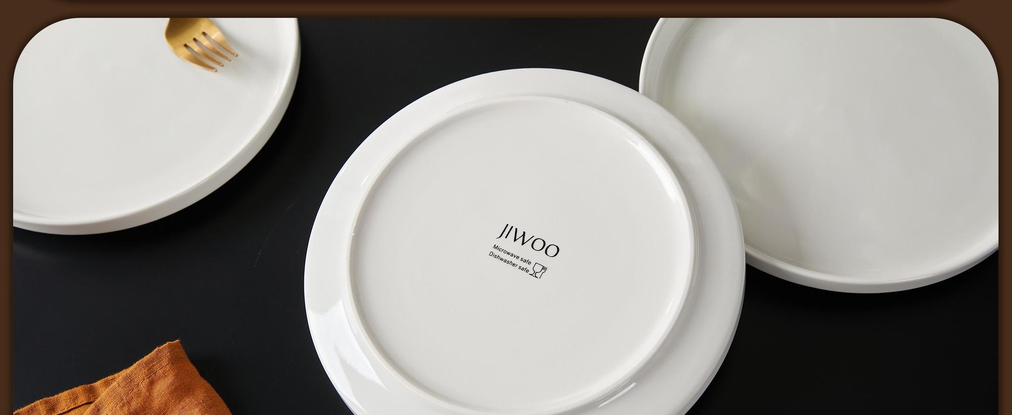 Teller set 4er Ø21 cm Keramik Speiseteller Essteller Frühstücksteller Flachteller set für 4 Personen Plate Mikrowellen- und Spülmaschinenfest