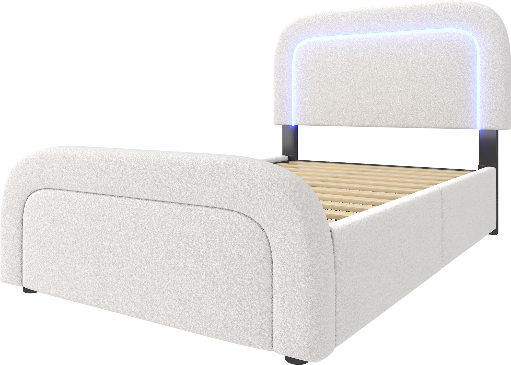 Stauraumbett mit Schubladen