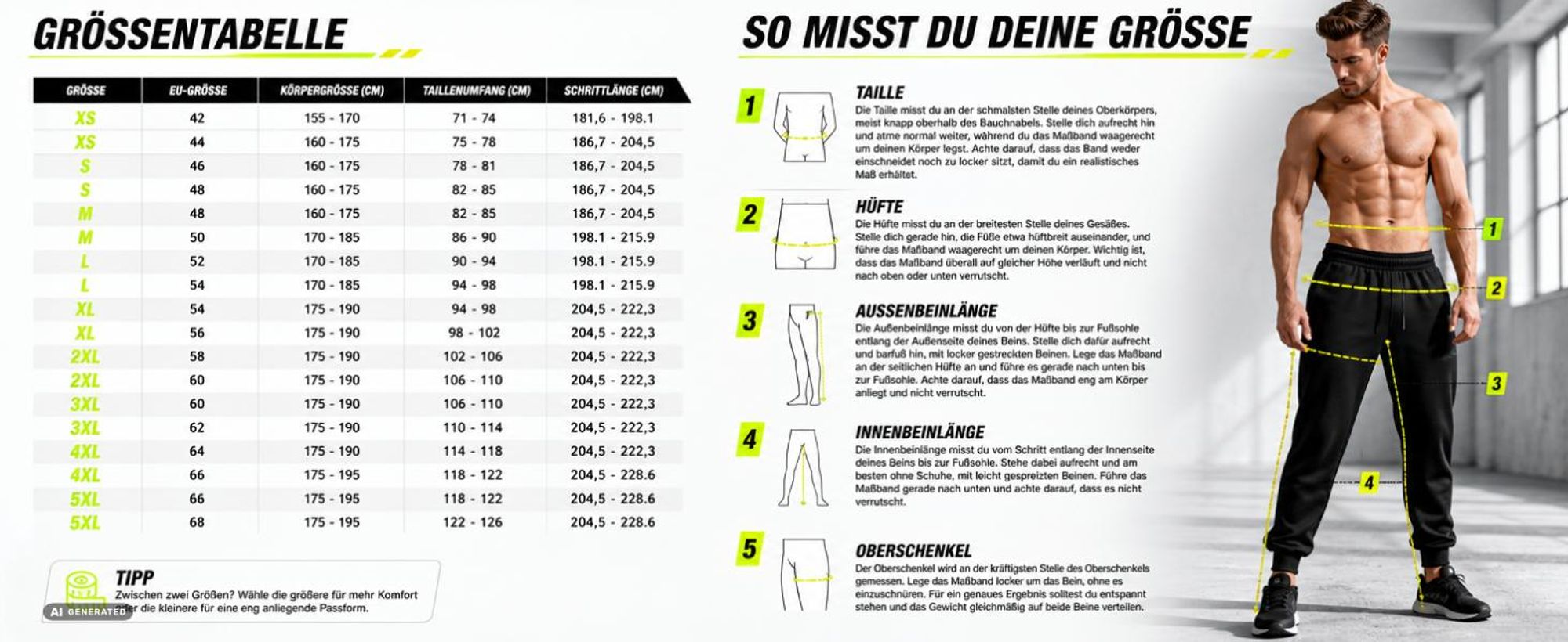 Bogotto Boomerang wasserdichte Motorrad Textilhose, schwarz, M