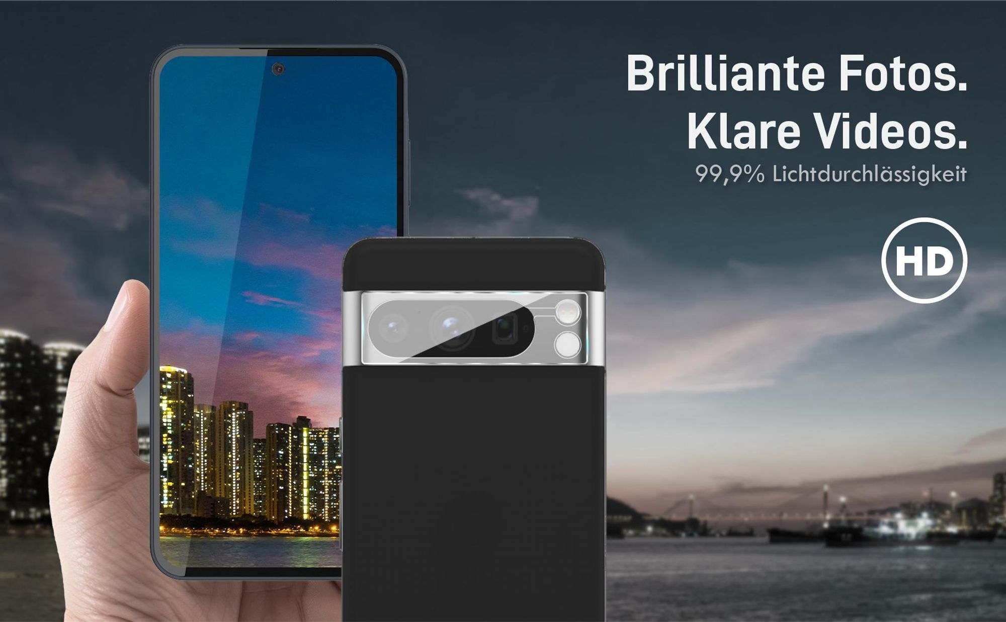Brilliante Bildqualität mit dem Google Pixel 8 Pro dank 99,9% Lichtdurchlässigkeit