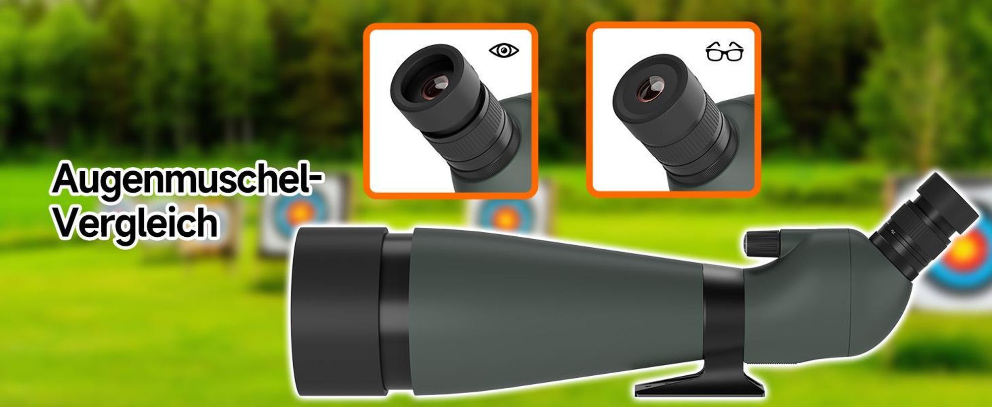Svbony SV28 Upgrade 20-60x80 Spektiv, mit Telefonadapter und Kamarastativ, HD FMC, Long Range Spotter Scope, für Vogelbeobachtung, Sportschützen