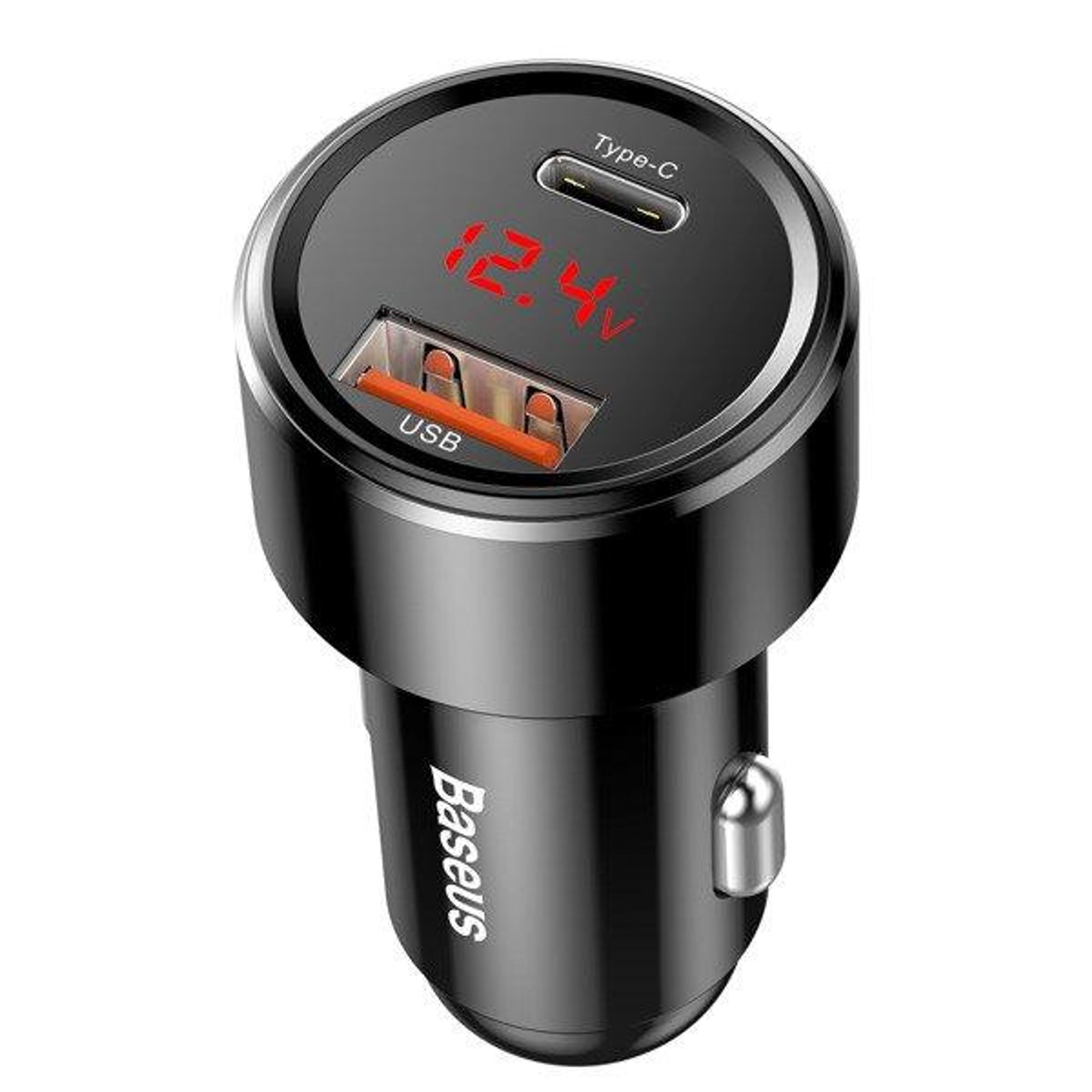 Baseus CCMLC20C-01, Auto, Zigarettenanzünder, 20 V, Schwarz