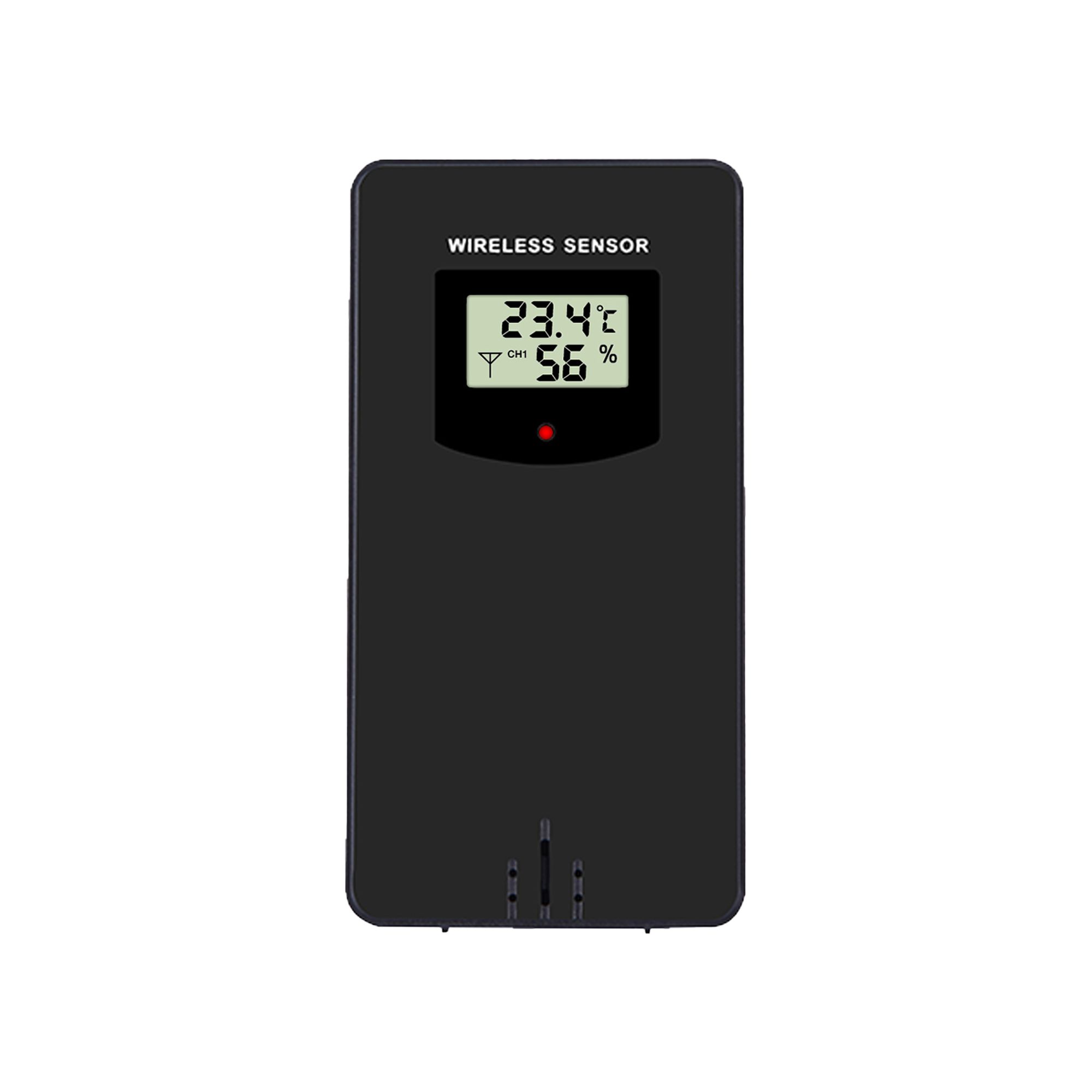 Wetterstation Meteo Sp200 Mit Wetteranzeige Lcd-Bildschirm Drahtloser Dcf-Sensor