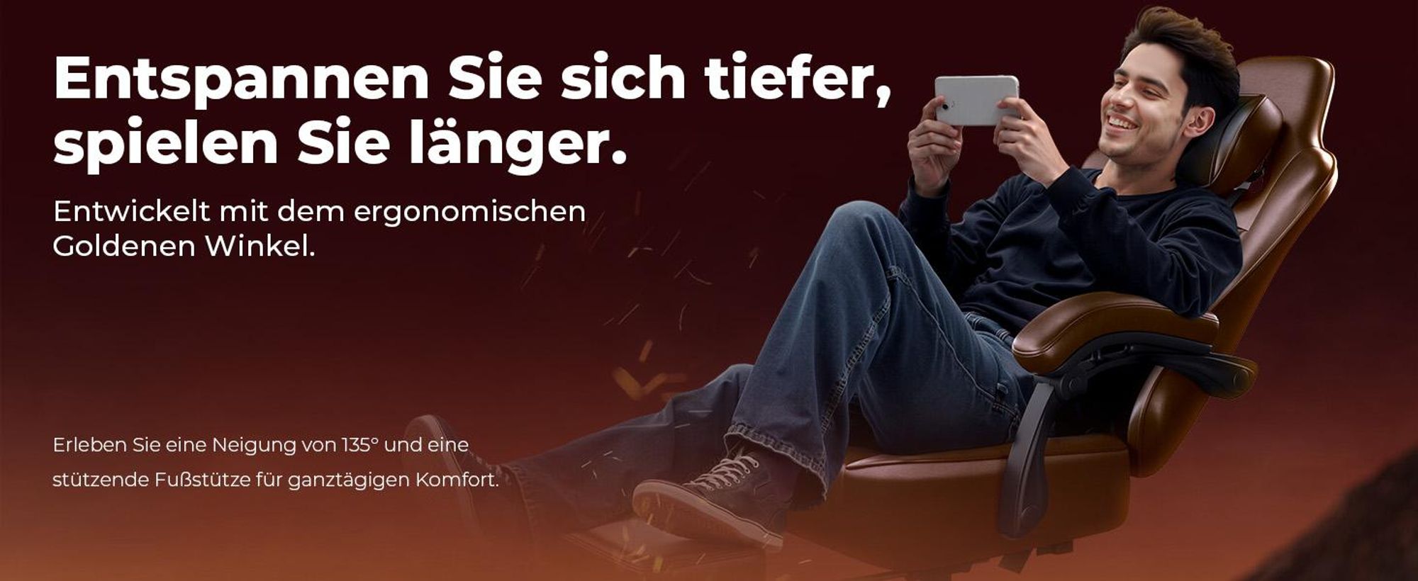 GTPLAYER GamingStuhl, Bürostuhl, Ergonomischer Pc Stuhl, Höhenverstellbarer Drehstuhl, Armlehnen mit Synchronmechanik, Lendenkissen, Kopfkissen
