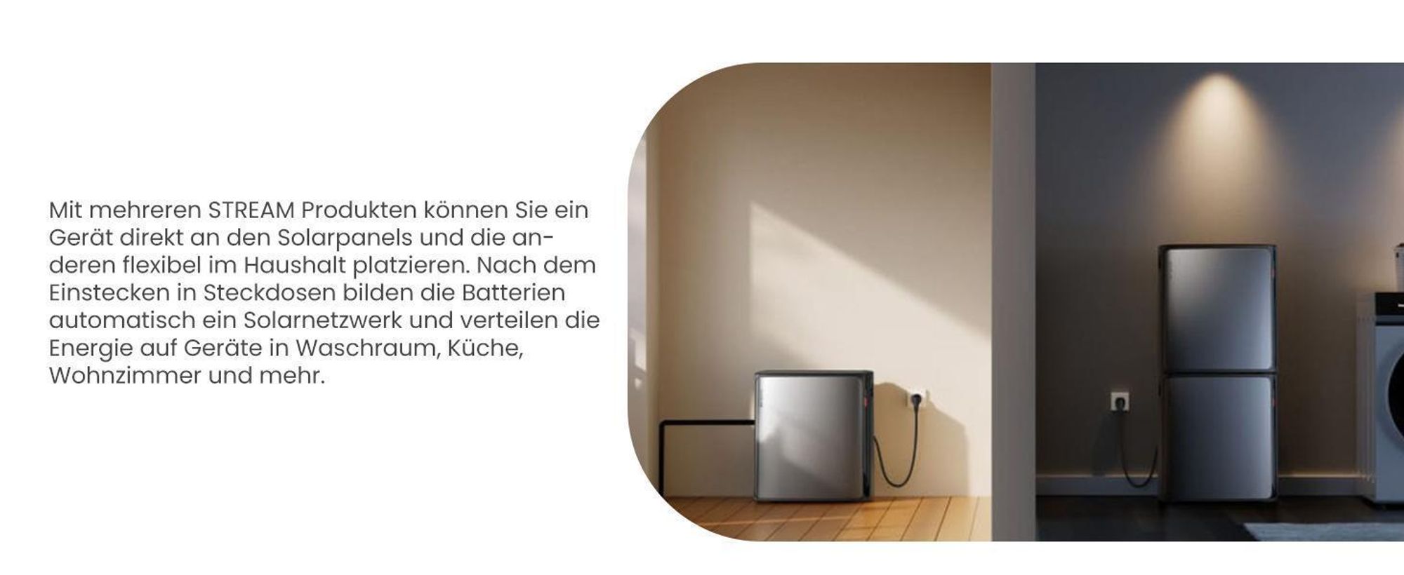 Powerness® Balkonkraftwerk Mit Speicher, EcoFlow STREAM Ultra X 3,84 kWh Speicher mit 4x 500W Bifazial Solarmodule & Smart Meter (0% MwSt)