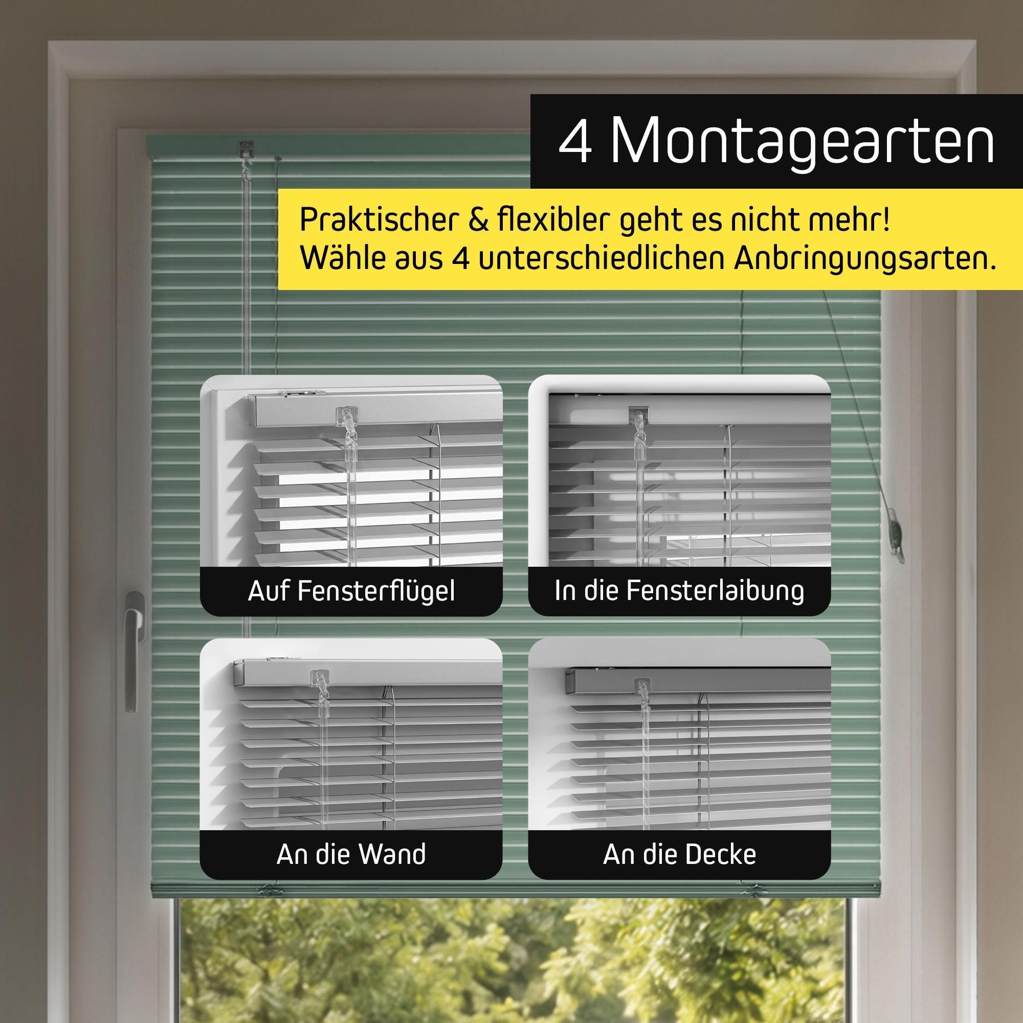 LightLess Prime Aluminium-Jalousie, 25 mm, verdunkelnd, 60 x 200 cm, weiß matt ohne Bohren, L-Lamellen, Sichtschutz & Hitzeschutz, robust, feuchtraumgeeignet, einfache Montage Victoria M.