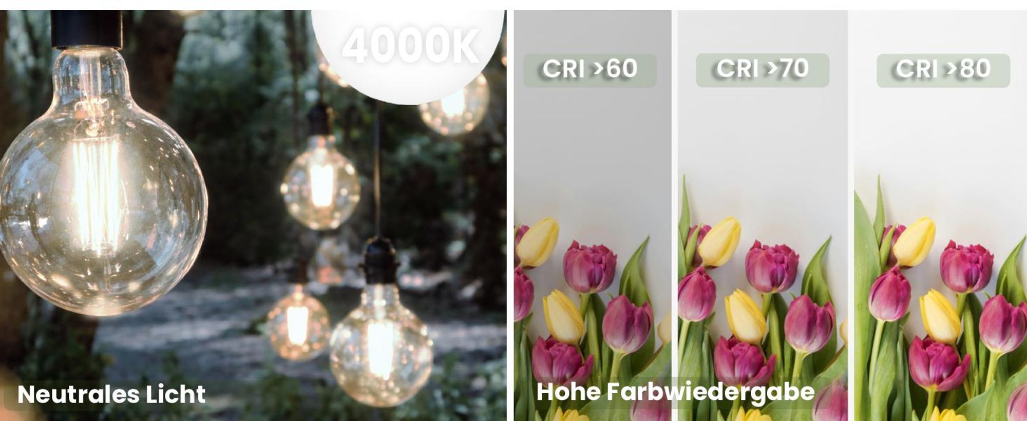 LUMILED G125 E27 LED Vintage Lampe 7W (Entspricht 60W) 806 Lm transparentes Glas Leuchtmittel kugelförmig 4000K Neutralweiß Licht Kugel Retro Birne 360° Glühbirnen Filament