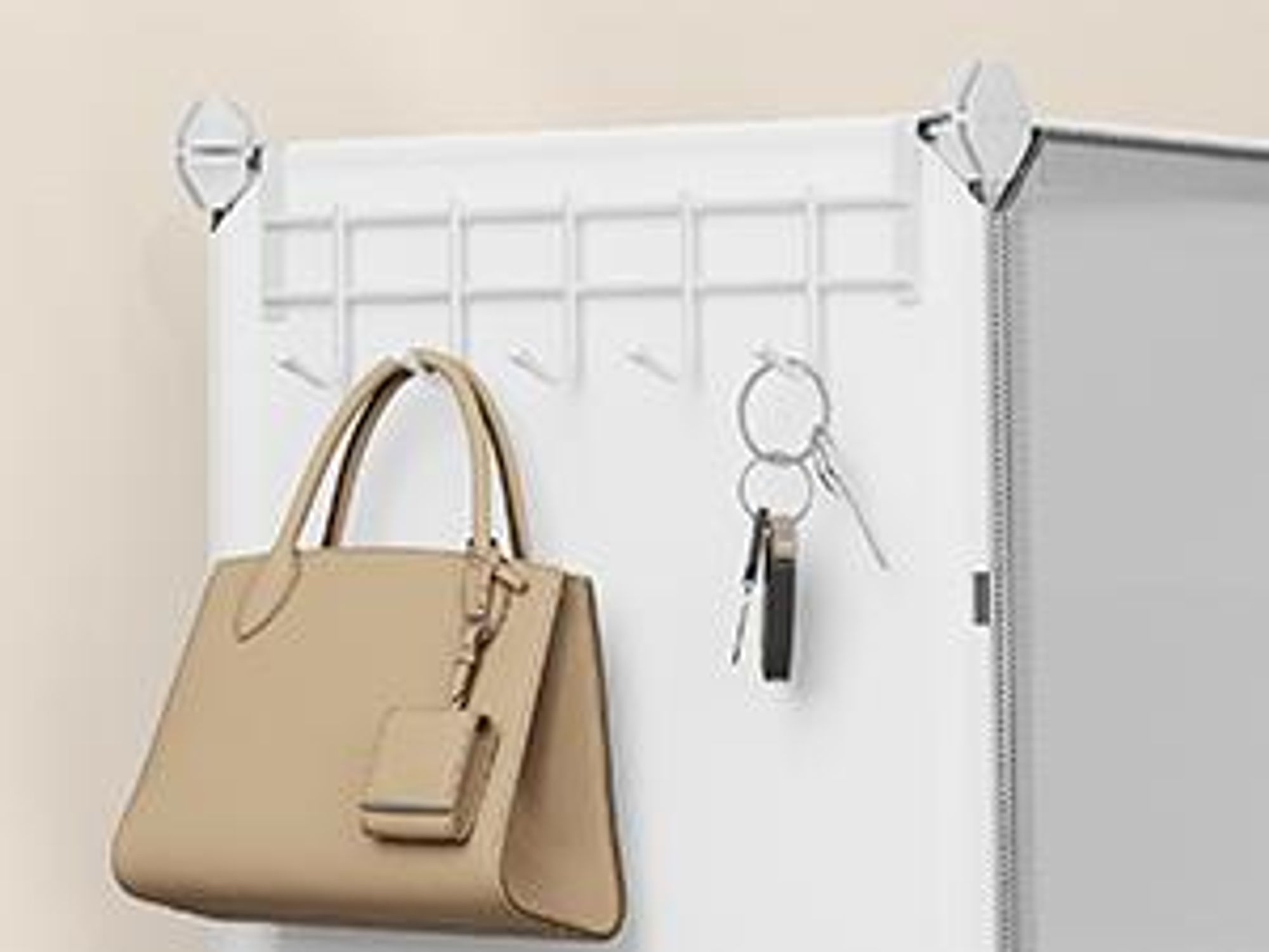 Schuhregal, Schuhschrank mit 16 Fächern, für Garderobe, Eingangsbereich, für bis zu 64 Paar Schuhe, weiß-transparent