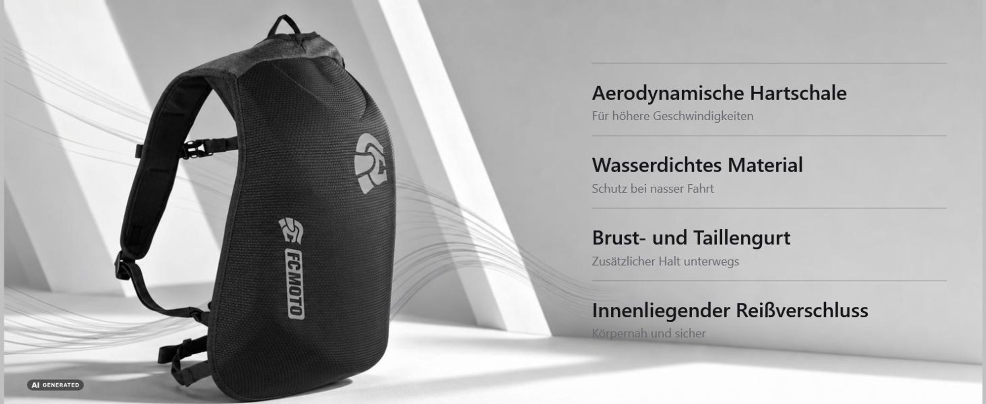 FC-Moto Hump 2.0 Motorrad Rucksack