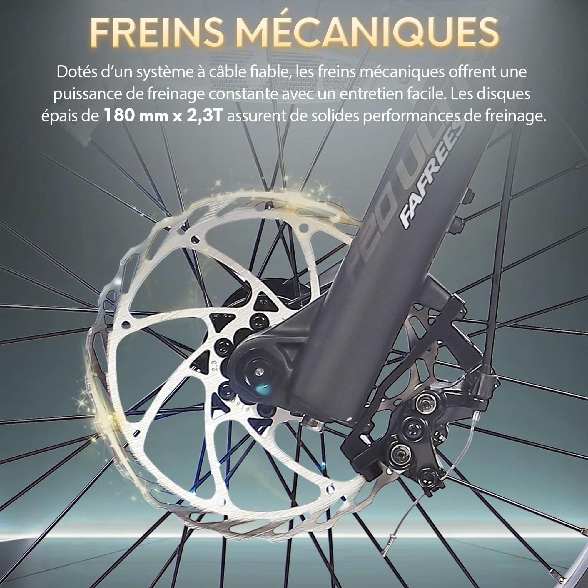 Vélo électrique FAFREES F20 Ultra (Homologation UE L1e-B) - batterie 48V25Ah pneu large 20 pouces freins mécaniques - Vert