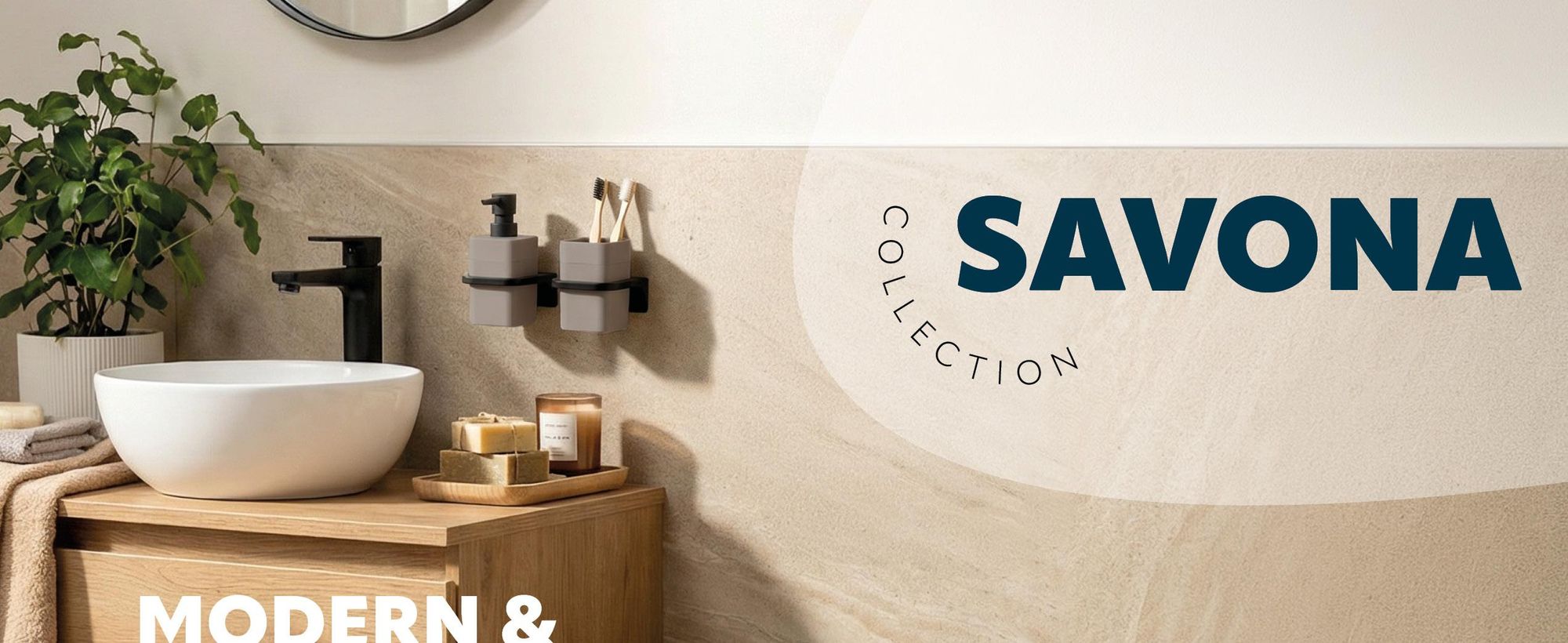 bremermann eckiger Kosmetikeimer SAVONA mit soft-touch Oberfläche inkl. Wandhalterung zum Kleben oder Bohren mit Schwingdeckel & EVA Pads gegen Kratzer, Abfalleimer für Gäste-WC und Badezimmer aus Kunststoff, 6 Liter Fassungsvermögen, weiß