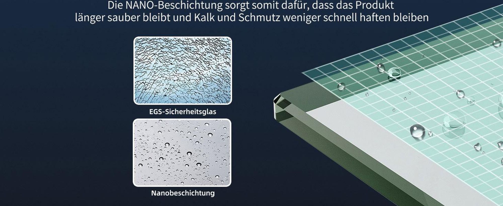 Nischentür 70x195cm Duschabtrennung Schwingtür Nishe Duschkabine Drehtür Duschtür 6mm ESG NANO Glas Duschwand Sicherheitsglas Pendeltür Dusche