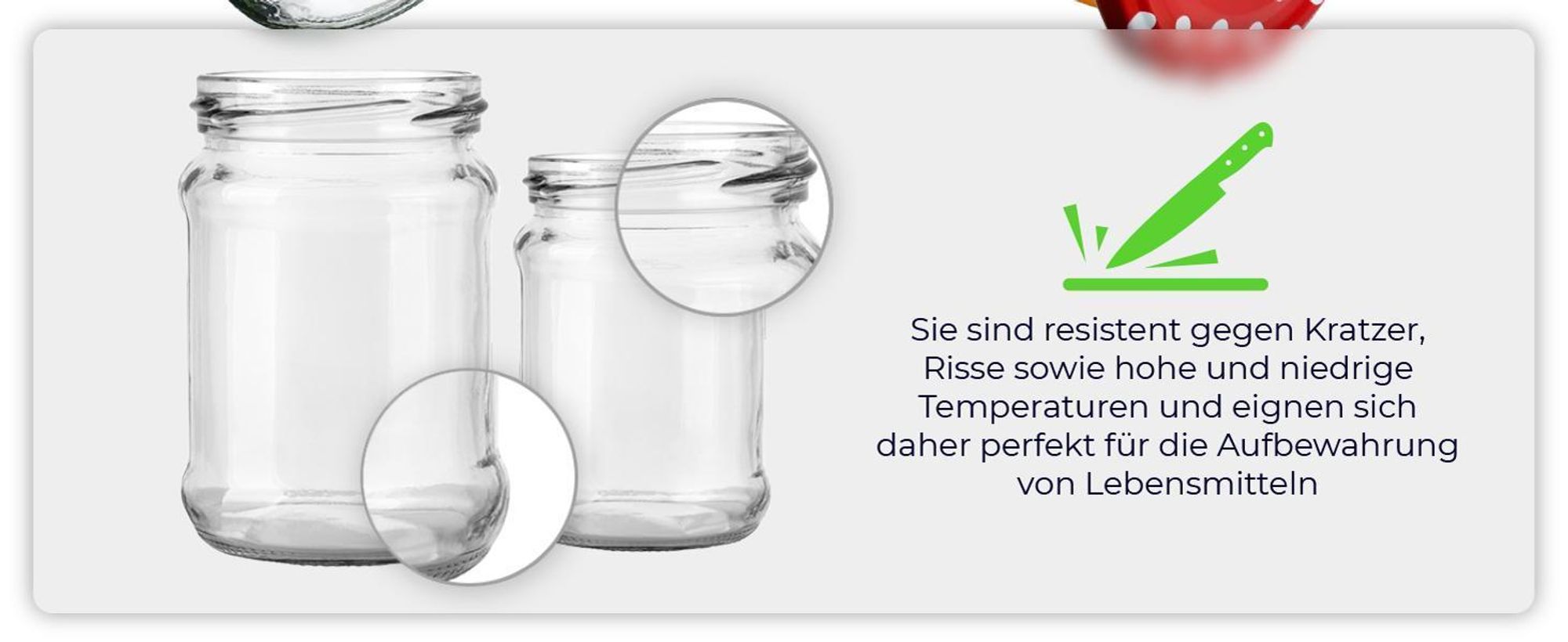 KADAX Marmeladengläser 350ml, fi82 mm, Einmachgläser mit Schraubdeckel, Honiggläser, Einweckgläser