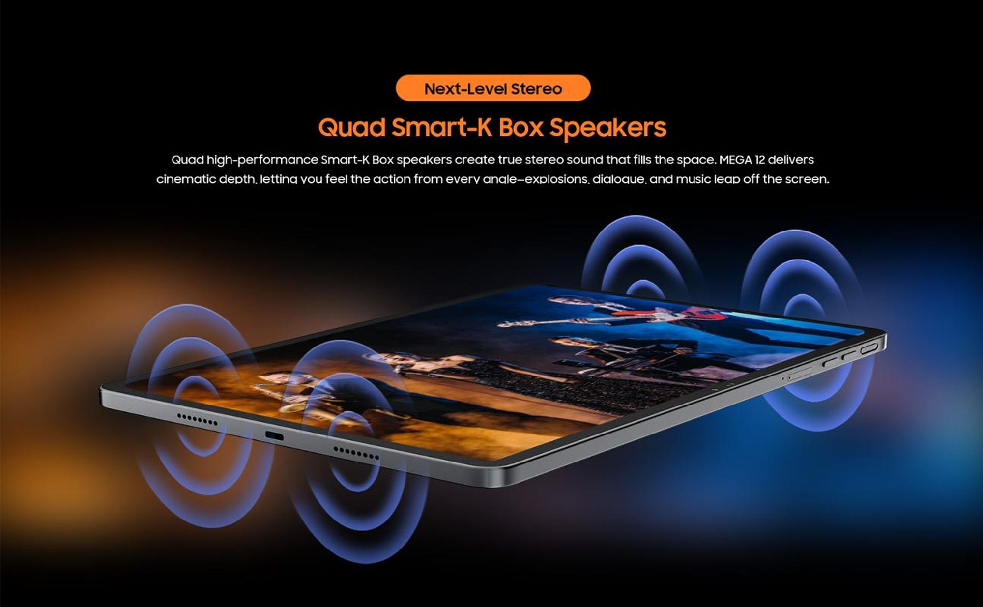 Blackview MEGA 12 12GB+256GB | IP69K wasserdicht | 12.2" 2.4K 120Hz | 50MP+4K | 10000mAh+55W | Dimensity 7200 | KI-OS | Inkl. Zubehör