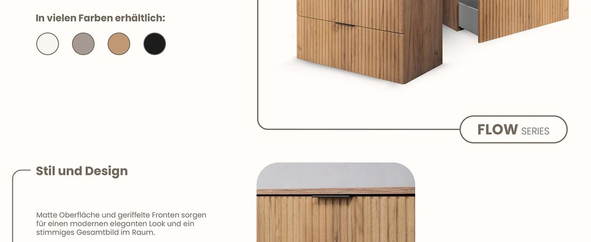 RODAN, Badmöbel, Badschrank, Badezimmermöbel, Badezimmer, MODERN, Waschbeckenunterschrank