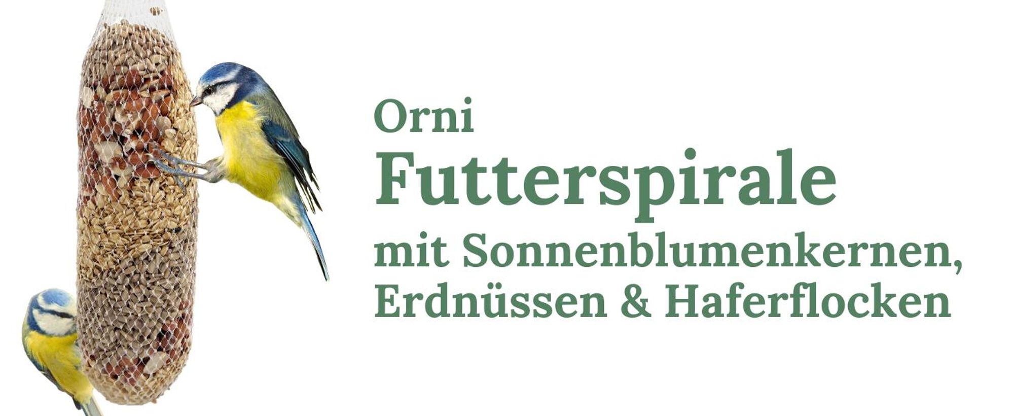 Futter mit Vögeln