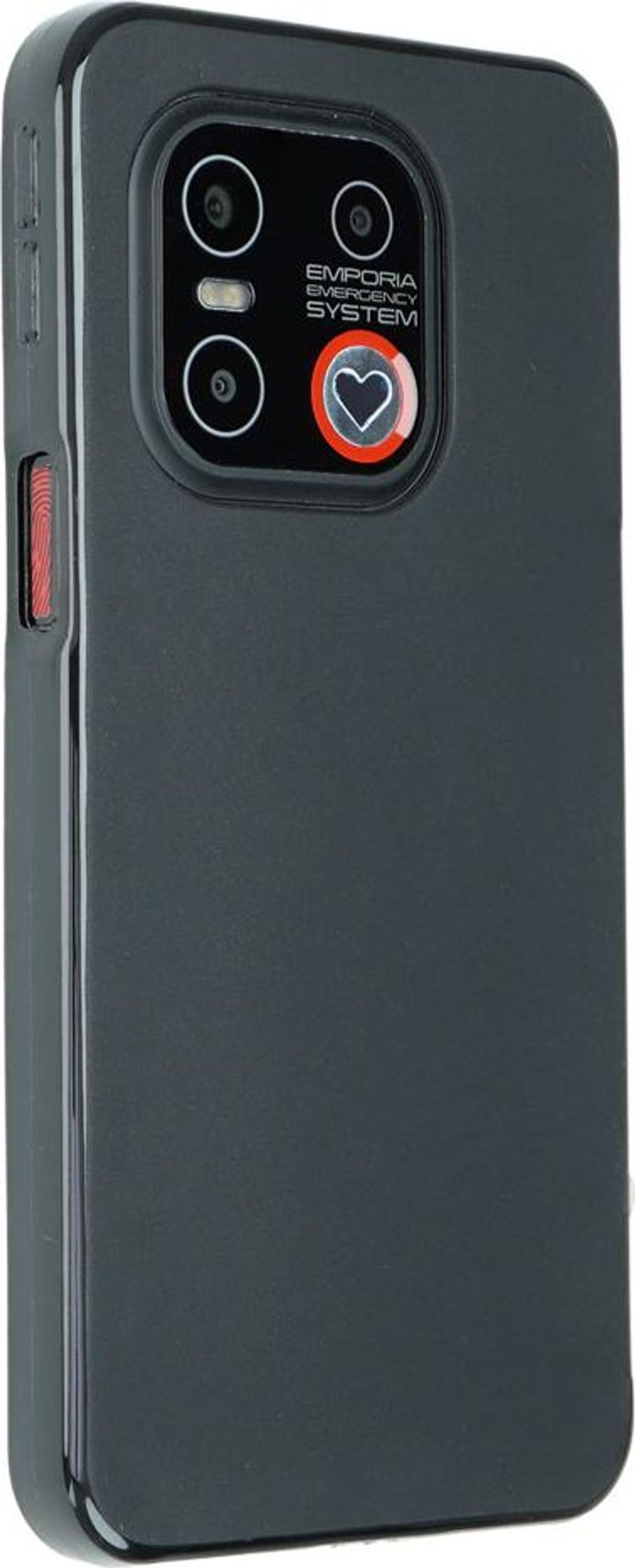caseroxx Schutz-Hülle TPU-Hülle kompatibel mit Emporia SMART.ME7 / 7lite / 7mini, Gummi Handy Tasche schwarz  Bild 5