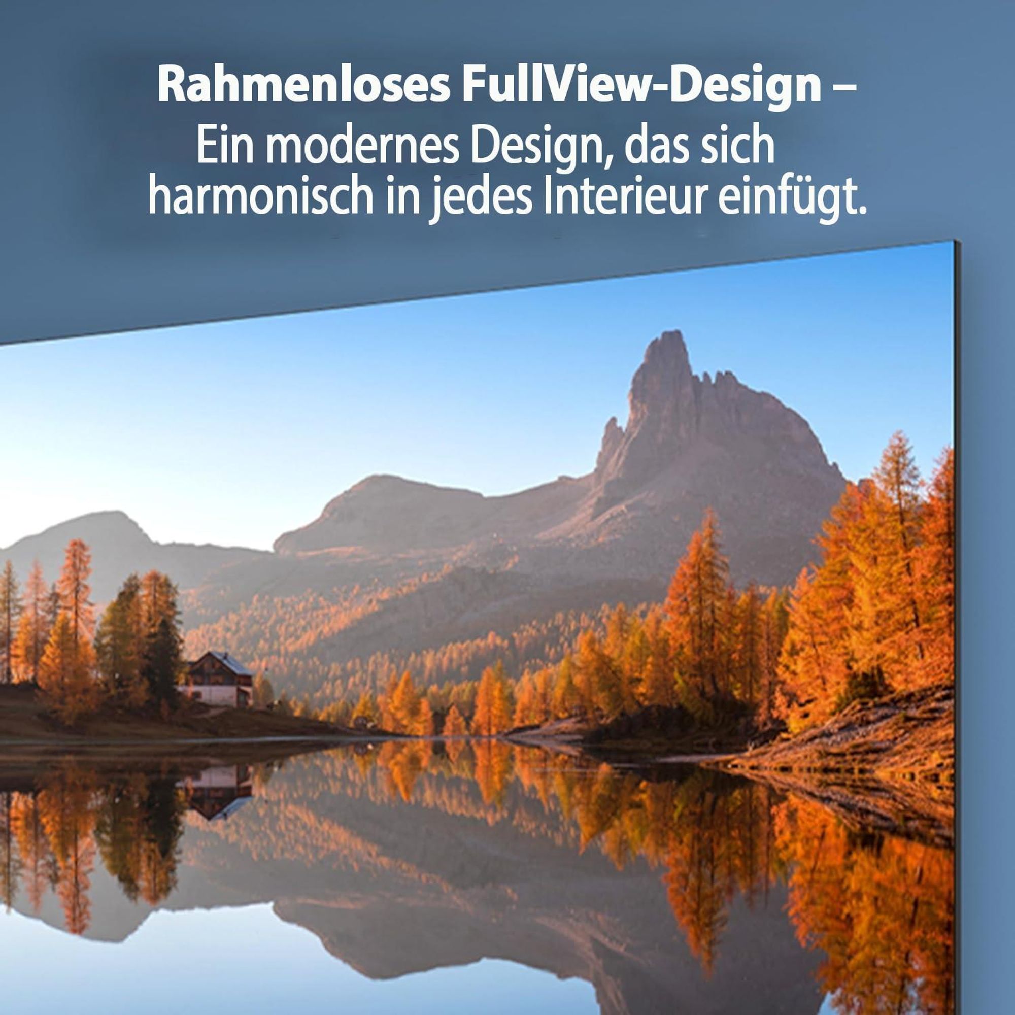 Hikers 43Z1 Fernseher Smart TV - 43 Zoll Bildschirm FHD 1920*1080 Auflösung Android Kompatibel Dolby Atmos Klangqualität - Schwarz