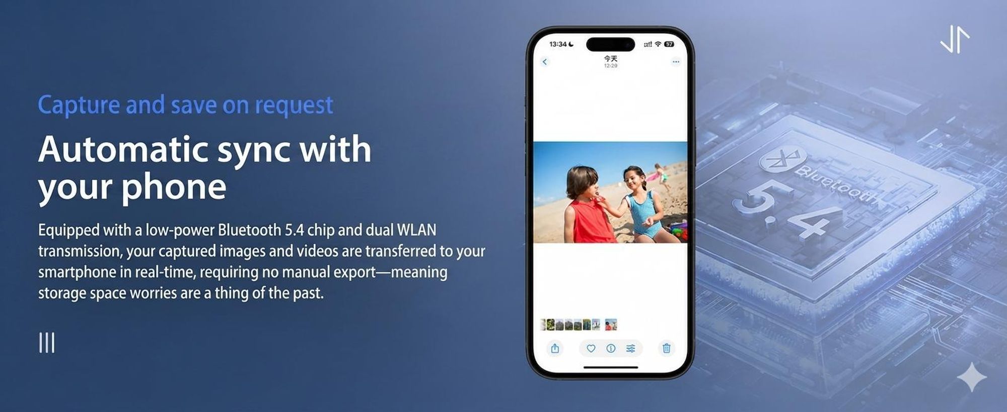 Blackview BV100 – chytré brýle s AI asistentem, 8MP fotoaparátem a otevřeným zvukem – Bluetooth 5.4, 51 hodin přehrávání hudby, handsfree, IP54