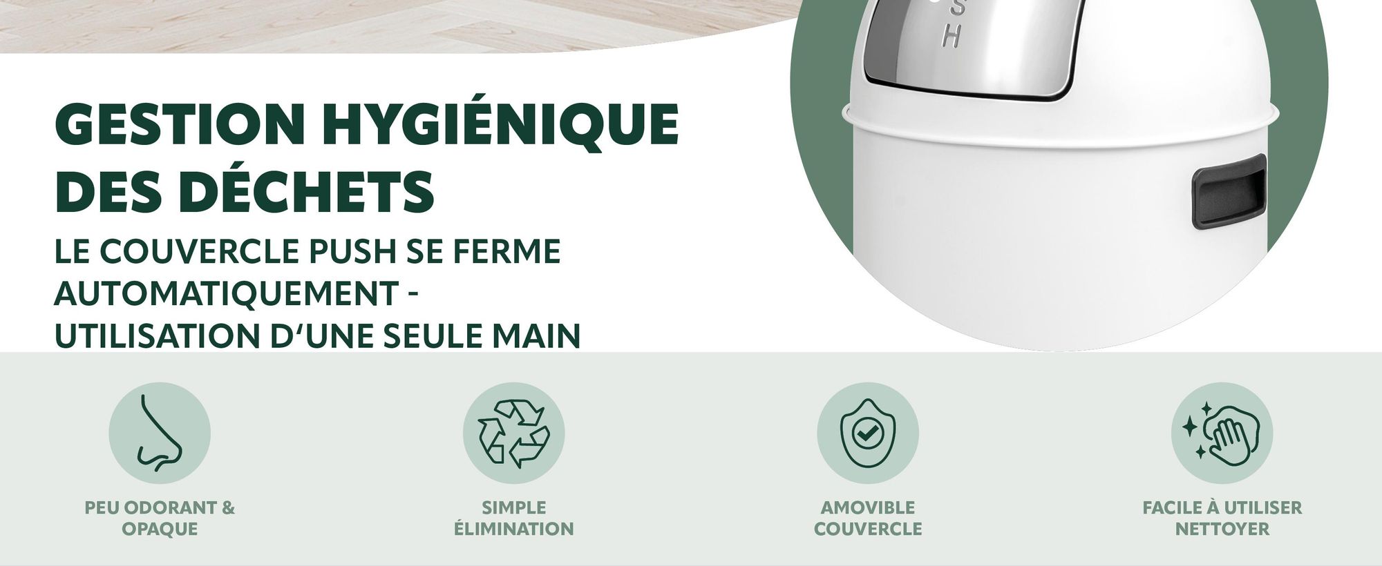 Poubelle de cuisine