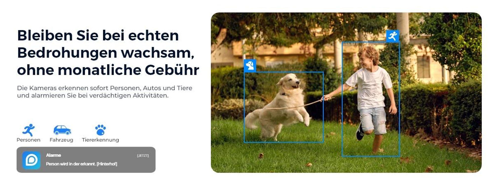 Reolink RLK8-1200D4-A, 12MP PoE Überwachungssystem Aussen, 8CH 2TB HDD NVR & 4X PoE Überwachungskamera, 24/7 Aufzeichnung, Spotlight, Smarte Erkennung