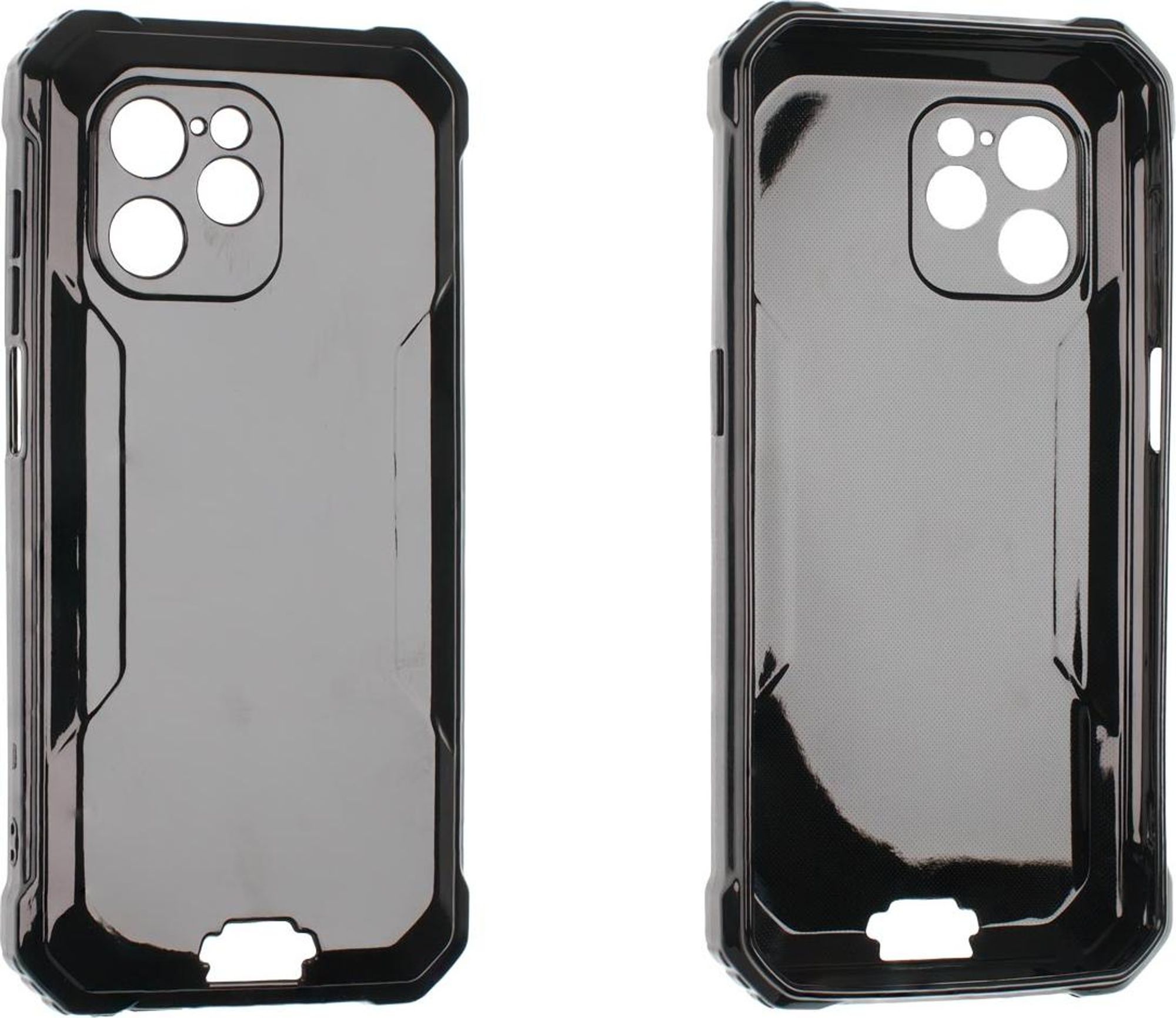 caseroxx Schutz-Hülle TPU-Hülle kompatibel mit Blackview BV8900, Gummi Handy Tasche schwarz Bild 1