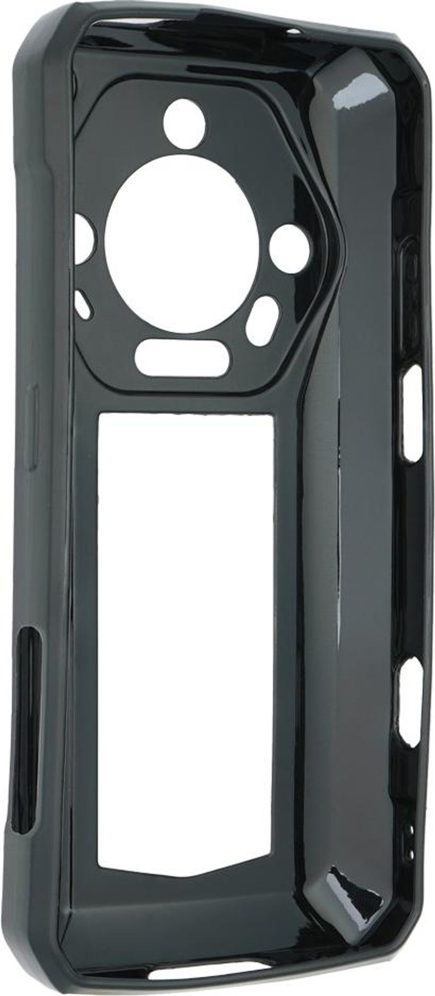 caseroxx Schutz-Hülle TPU-Hülle kompatibel mit Ulefone Armor 30 Pro, Gummi Handy Tasche schwarz  Bild 2