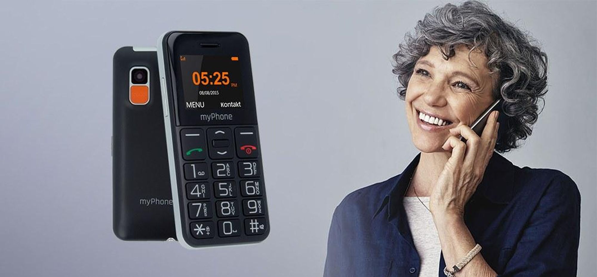 myPhone Halo Easy Schwarz
